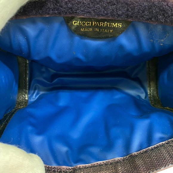 Gucci Perfume Sherry Pouch Navy Blue - Picture 4 of 5